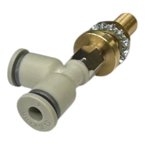 Plniaci ventil s T-čkom pre hadičku ∅4mm